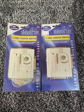 Vintage 2 Port Printer Switch #A76